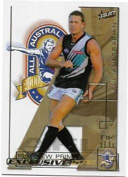 2002 Select SPX All Australian (AA16) Matthew Primus Port Adelaide