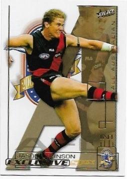 2002 Select SPX All Australian (AA19) Jason Johnson Essendon