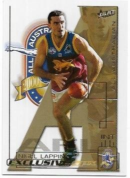 2002 Select SPX All Australian (AA20) Nigel Lappin Brisbane