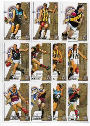 2002 Select SPX All Australians Full Set (22 Cards)