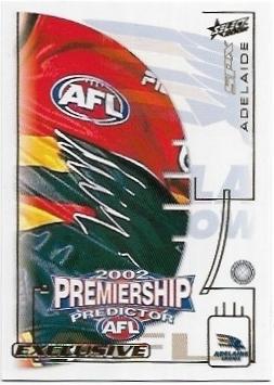 2002 Select SPX Premiership Predictor (PC1) Adelaide
