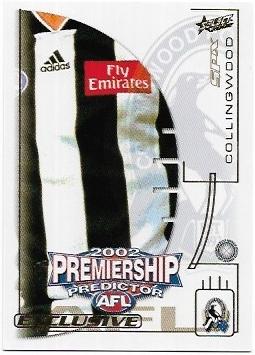 2002 Select SPX Premiership Predictor (PC4) Collingwood
