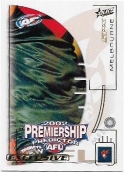 2002 Select SPX Premiership Predictor (PC10) Melbourne