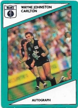 1988 Scanlens (8) Wayne Johnston Carlton #