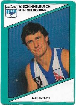1988 Scanlens (34) Wayne Schommelbusch North Melbourne #