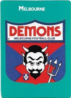 1988 Scanlens (41) Logo Melbourne #