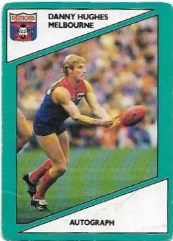 1988 Scanlens (43) Danny Hughes Melbourne #