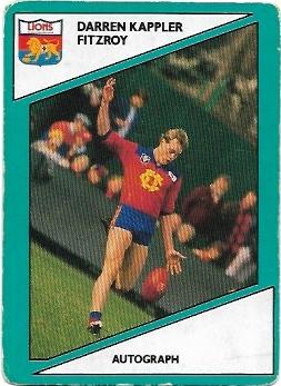 1988 Scanlens (104) Darren Kappler Fitzroy #