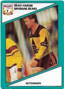 1988 Scanlens (125) Brad Hardie Bears #