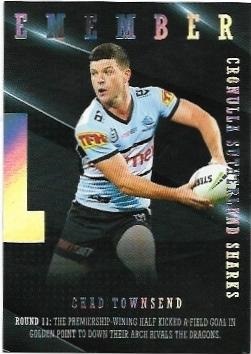 2022 Nrl Traders Season To Remember (SR12) Chad Townsend Sharks