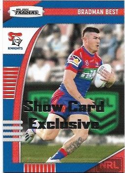 2022 Nrl Traders Factory Sealed Box & FREE Show Card Bradman Best Knights