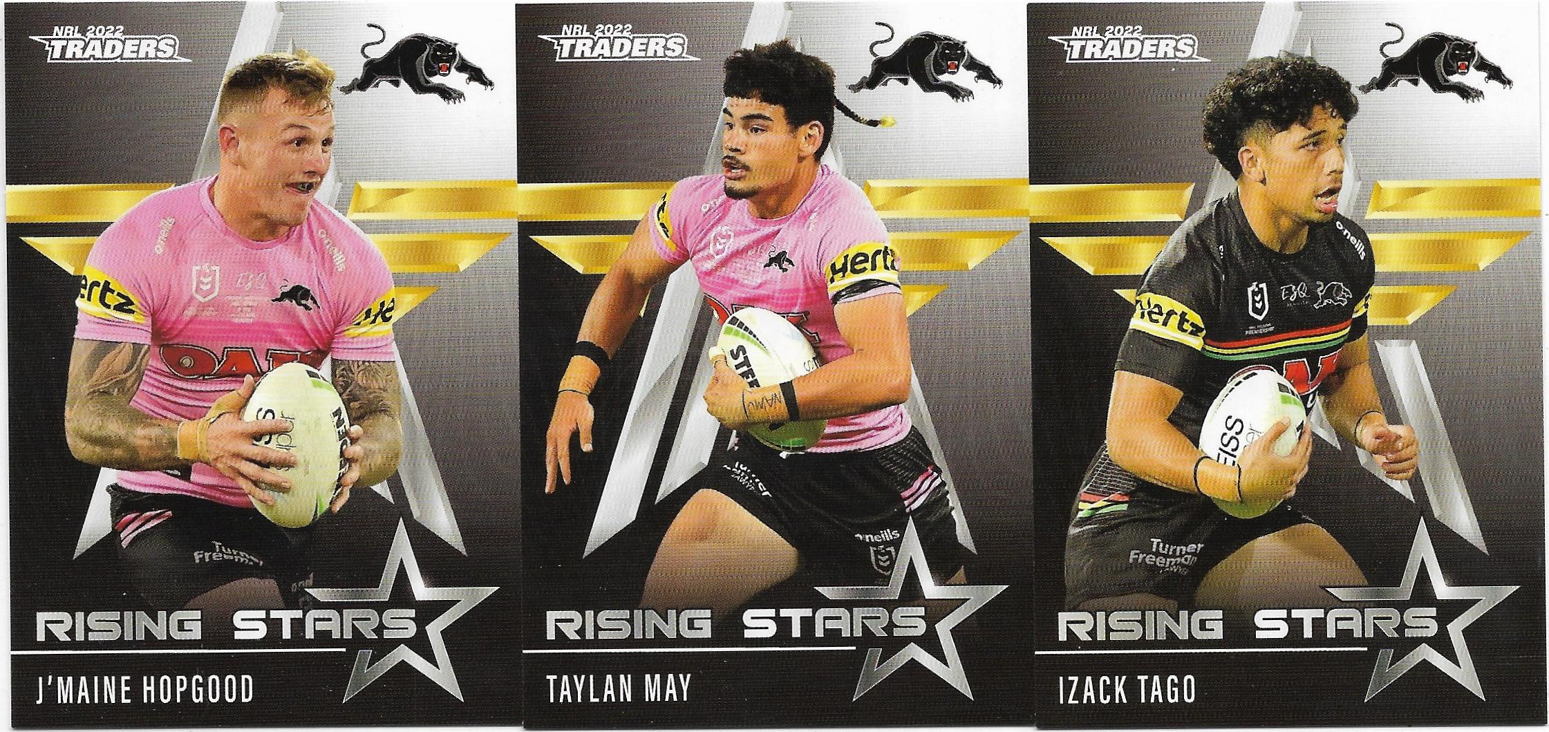 2022 Nrl Traders Rising Stars 3 Card Team Set – Panthers