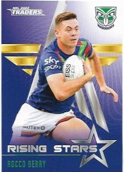 2022 Nrl Traders Rising Stars (RS43) Rocco Berry Warriors