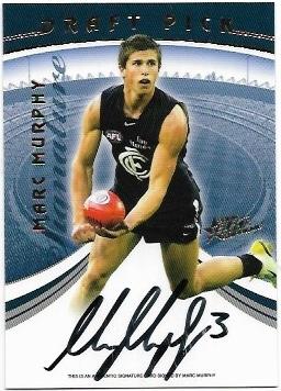 2006 Supreme Draft Pick Signature (DP1) Marc Murphy Carlton 115/275