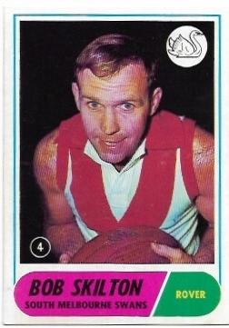 1969 Scanlens (4) Bob Skilton South Melbourne *