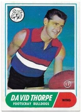1969 Scanlens (17) David Thorpe Footscray *