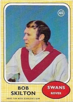 1970 Scanlens (40) Bob Skilton South Melbourne *