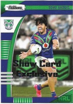 2022 Nrl Traders Show Card Exclusive (145) Tohu Harris Warriors
