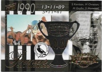 1990 Collingwood – 2003 Select XL Ultra (PC7) Premiership Commemorative #034