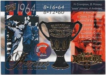 1964 Melbourne  – 2003 Select XL Ultra (PC10) Premiership Commemorative #084