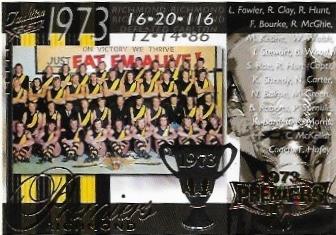1973 Richmond – 2005 Select Tradition (PC29) Premiership Commemorative