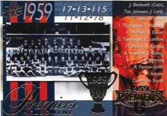 1959 Melbourne – 2005 Select Tradition (PC30) Premiership Commemorative
