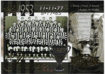 1953 Collingwood – 2005 Select Dynasty (PC36) Premiership Commemorative 294/430 **