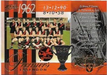 1962 Essendon – 2006 Select Supreme (PC44) Premiership Commemorative 047/400
