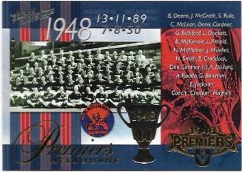 1948 Melbourne – 2010 Select Prestige (PC59) Premiership Commemorative 400/400