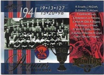 1941 Melbourne – 2010 Select Prestige (PC62) Premiership Commemorative 399/400