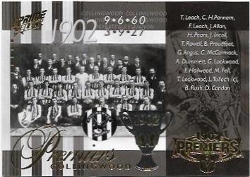 1902 Collingwood – 2013 Select Prime (PC97) Premiership Commemorative 045/560