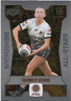 2022 Nrl Elite ALL-Stars (AS 10/24) Quincy Dodd Indigenous All-Stars W
