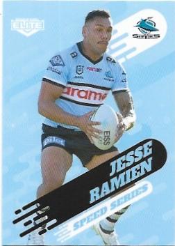 2022 Nrl Elite Speed Series (SS08/44) Jesse Ramien Sharks