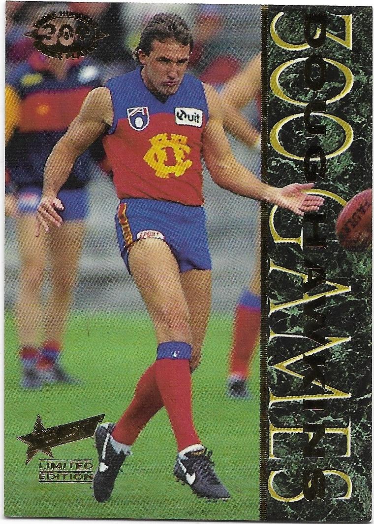 1995 Select 300 Game Case Card Doug Hawkins Footscray / Fitzroy