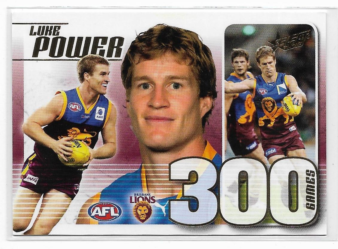 2013 Select Champions 300 Game Case Card (CC48) Luke Power Brisbane #116