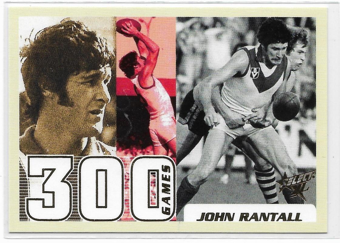 2003 Select XL 300 Game Case Card (CC9) John Rantall South Melbourne