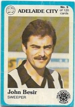 1978 Scanlens Soccer (15) Larry Gaffney Brisbane City
