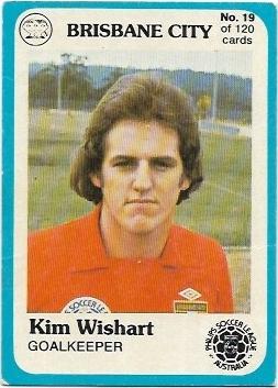 1978 Scanlens Soccer (19) Kim Wishart Brisbane City