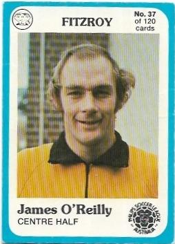 1978 Scanlens Soccer (37) James O’Reilly Fitzroy