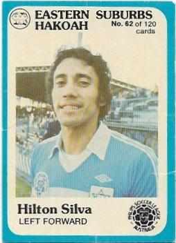 1978 Scanlens Soccer (62) Hilton Silva Eastern Suburbs Hakoah