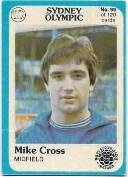 1978 Scanlens Soccer (99) Mike Cross Sydney Olympic