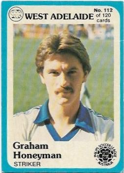 1978 Scanlens Soccer (112) Graham Honeyman West Adelaide