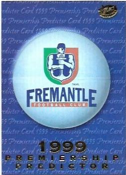 1999 Select Premiere Premiership Predictor (PC6) Fremantle