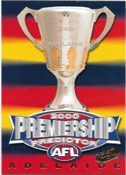 2000 Select Millennium Premiership Predictor (PC1) Adelaide