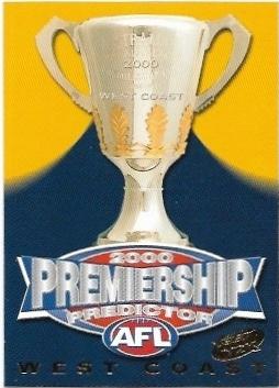 2000 Select Millennium Premiership Predictor (PC15) West Coast