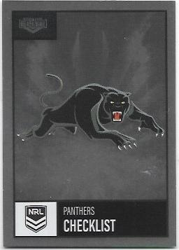 2022 Nrl Elite Silver Special (P091) Panthers Checklist