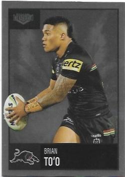 2022 Nrl Elite Silver Special (P098) Brian To’o Panthers