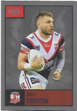 2022 Nrl Elite Silver Special (P119) Angus Crichton Roosters