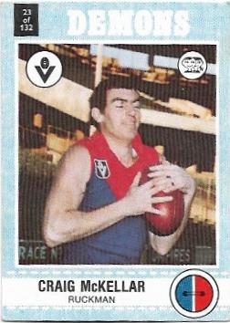 1977 Scanlens (23) Craig McKellar Melbourne