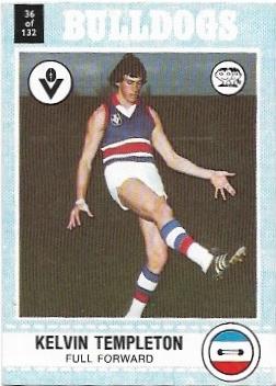 1977 Scanlens (36) Kelvin Templeton Footscray
